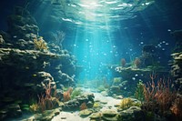 Underwater outdoors nature ocean. 