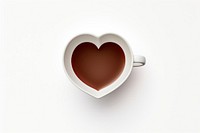 Cup coffee heart mug. 