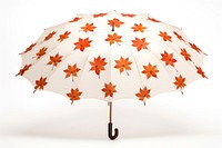 Umbrella pattern maple leaf. 