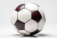 Football sports soccer white background. 