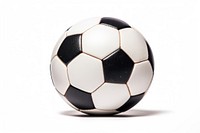 Football sports soccer white background. 