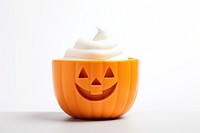 Hot pumpkin drink vegetable dessert cream. 