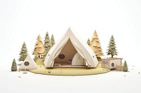 Outdoors tent dollhouse playhouse. AI generated Image by rawpixel.