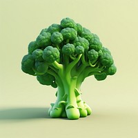 Broccoli vegetable plant food. 