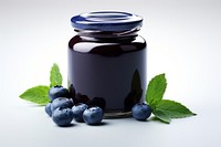 Blueberry jar bottle fruit. AI generated Image by rawpixel.