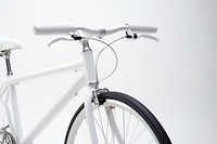 Bicycle vehicle wheel white. 