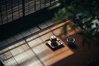 Japanese green tea set. 