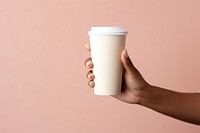 Cup finger hand mug. AI generated Image by rawpixel.