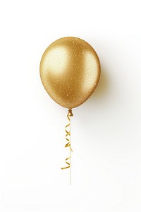 Balloon jewelry gold celebration. AI generated Image by rawpixel.