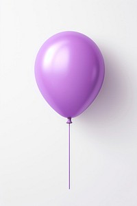 Balloon birthday purple anniversary. AI generated Image by rawpixel.