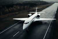 Airplane aircraft airliner vehicle. AI generated Image by rawpixel.