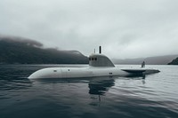 Submarine vehicle transportation underwater. 