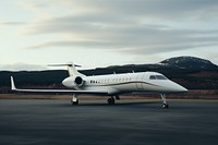 Airplane aircraft airliner vehicle. AI generated Image by rawpixel.