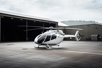 Helicopter architecture aircraft vehicle. AI generated Image by rawpixel.