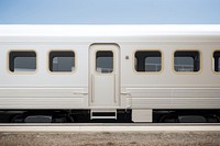 Train vehicle railway station. AI generated Image by rawpixel.