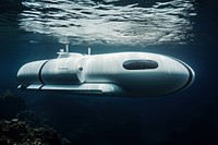 Submarine vehicle travel transportation. AI generated Image by rawpixel.