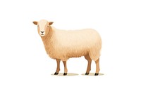 Animal livestock mammal sheep. AI generated Image by rawpixel.