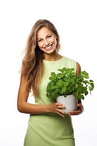 Gardening smiling holding smile. AI generated Image by rawpixel.