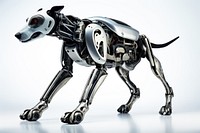 Robot dog transportation futuristic. 