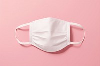 Face mask white accessories underwear. AI generated Image by rawpixel.