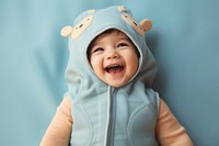 Baby sweatshirt face representation. AI generated Image by rawpixel.