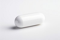 Pill capsule white medication. 