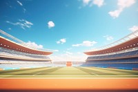 Stadium sports architecture competition. 