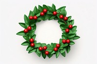 Wreath food celebration decoration. AI generated Image by rawpixel.