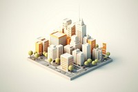 City architecture building neighborhood. AI generated Image by rawpixel.