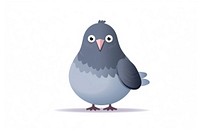 Pigeon animal bird wildlife. AI generated Image by rawpixel.