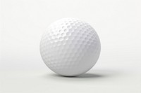 Ball golf sports white. 