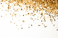 Confetti glitter backgrounds gold. AI generated Image by rawpixel.