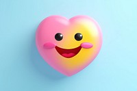 Heart toy anthropomorphic celebration. AI generated Image by rawpixel.
