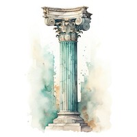 Architecture column pillar representation. 