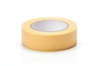 Masking tape white background cylinder circle. 