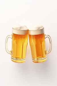 Beer cup glass drink. 