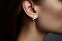 Earring jewelry adult accessories. 