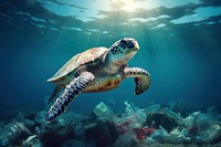 Sea underwater outdoors reptile. 