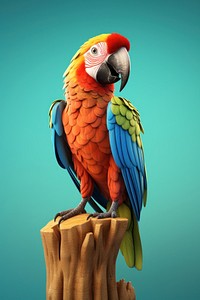 Parrot animal bird wildlife. 