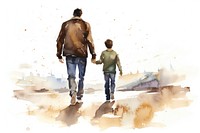 Footwear outdoors walking father. AI generated Image by rawpixel.