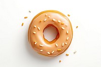 Donut dessert bagel glaze. AI generated Image by rawpixel.