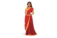 Fashion adult women sari. AI generated Image by rawpixel.