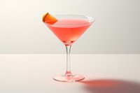 Cocktail glass martini drink. 