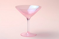 Glass cocktail martini drink. 