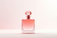 Fragrance bottle cosmetics perfume magenta. 