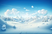 Landscape panoramic outdoors nature. AI generated Image by rawpixel.