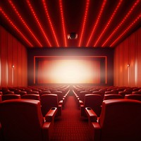 Movie theatre, cinema. AI generated Image by rawpixel.