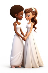 Clothing cartoon dress white. AI generated Image by rawpixel.