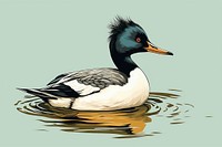 Outdoors animal bird duck. AI generated Image by rawpixel.