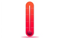 Thermometer white background biochemistry temperature.